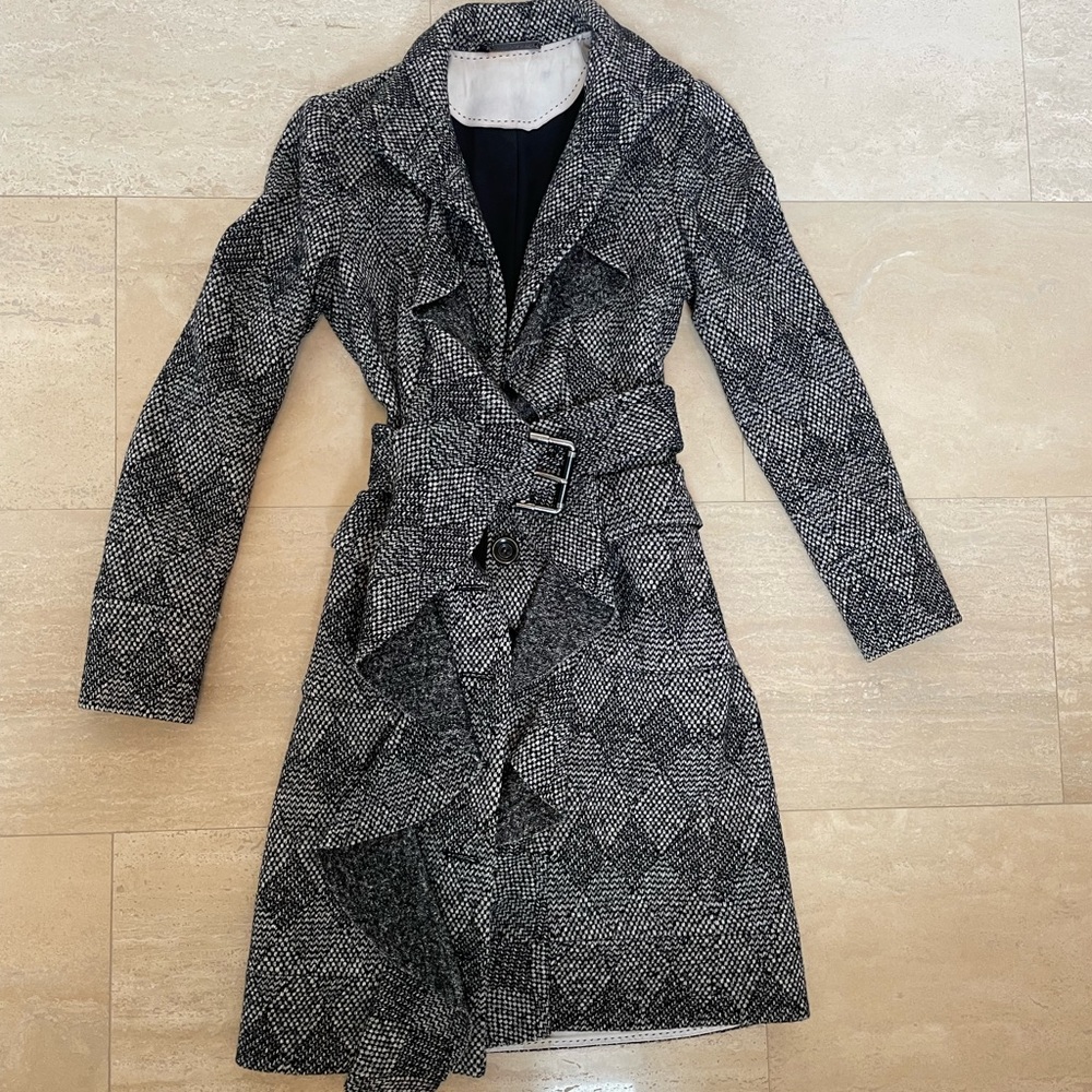 DVF long coat